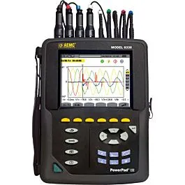 AEMC 2136.32 PowerPad III z sondami MN193-BK
