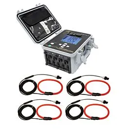 AEMC PEL 115 Rejestrator mocy i energii z 4 czujnikami AmpFlex