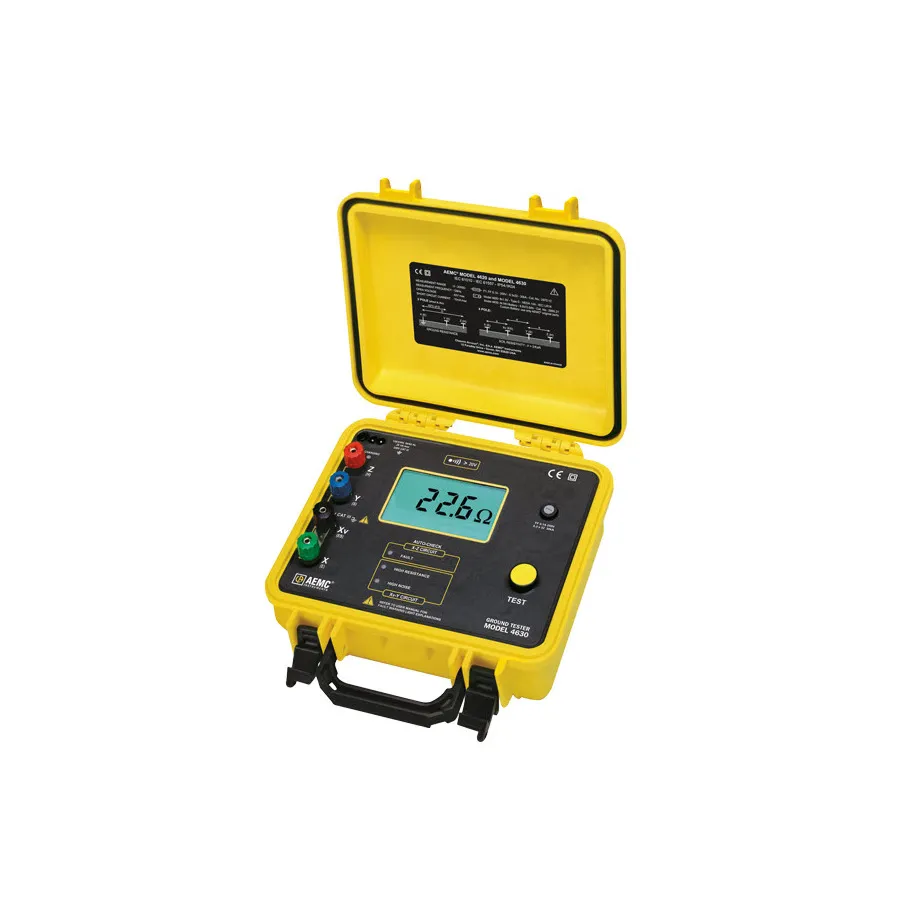 Zestaw do testowania oporności uziemienia AEMC 4630 Kit-300ft