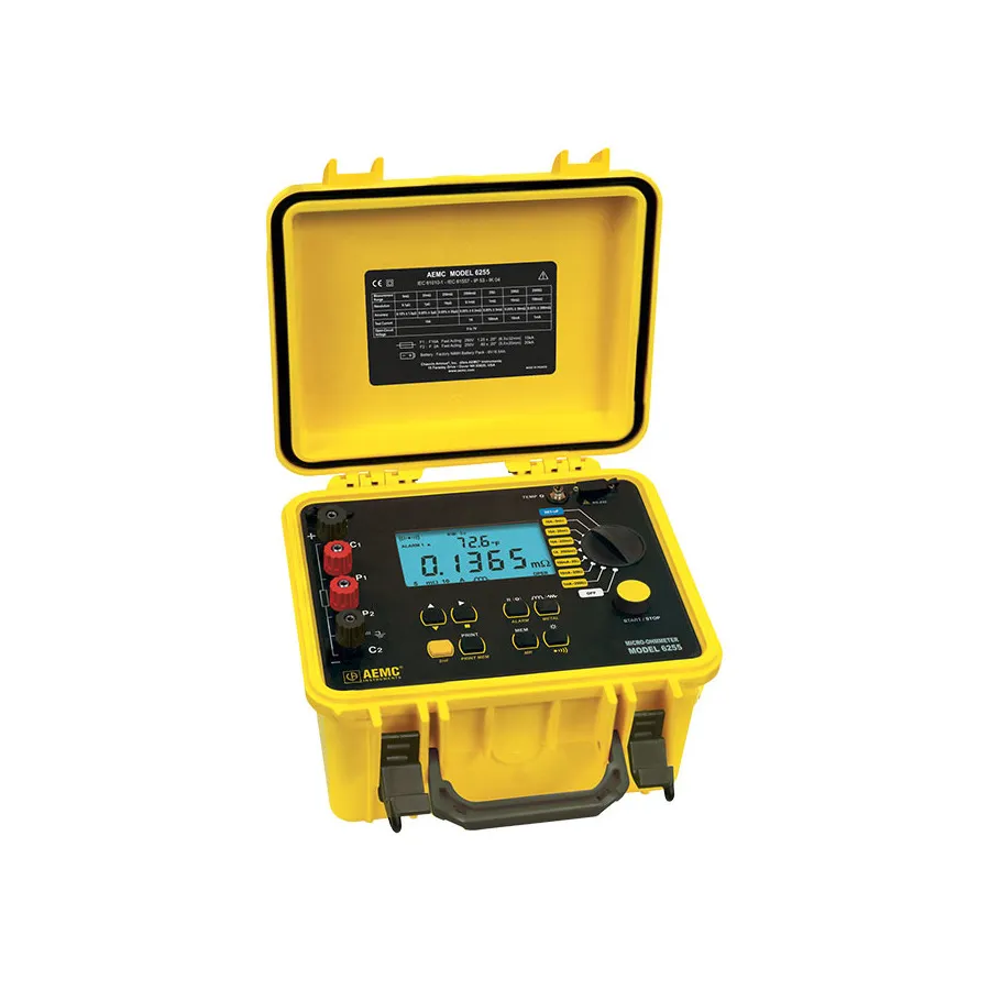 Mikro-ohmmeter AEMC 6255
