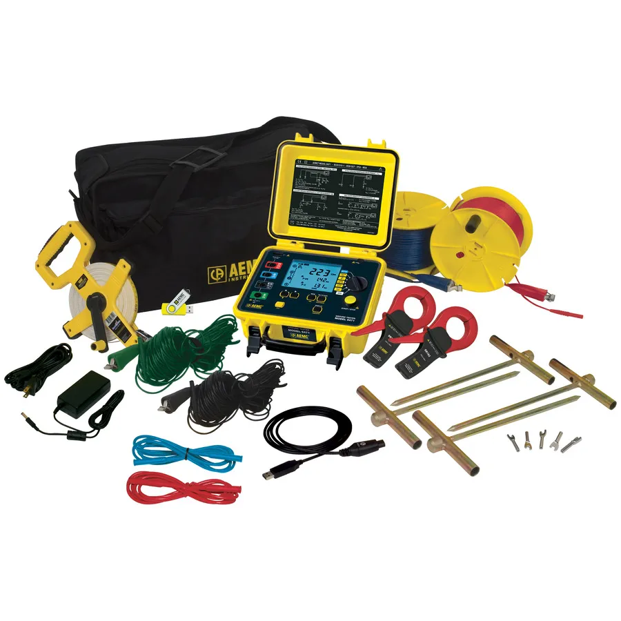 Komplet do testowania oporu uziemienia AEMC 6471 Kit-300ft