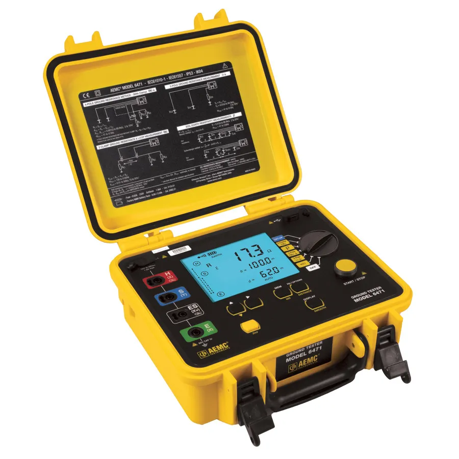 Komplet do testowania oporu uziemienia AEMC 6471 Kit-500ft