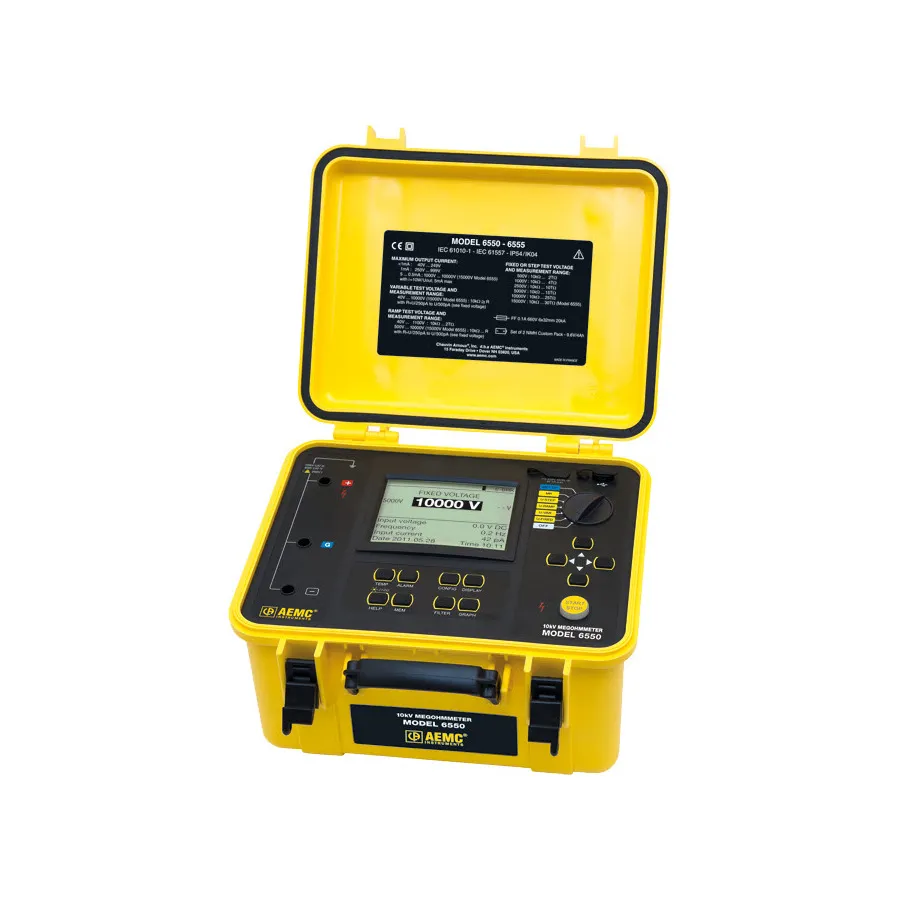 Megohmmeter AEMC Instruments 6550