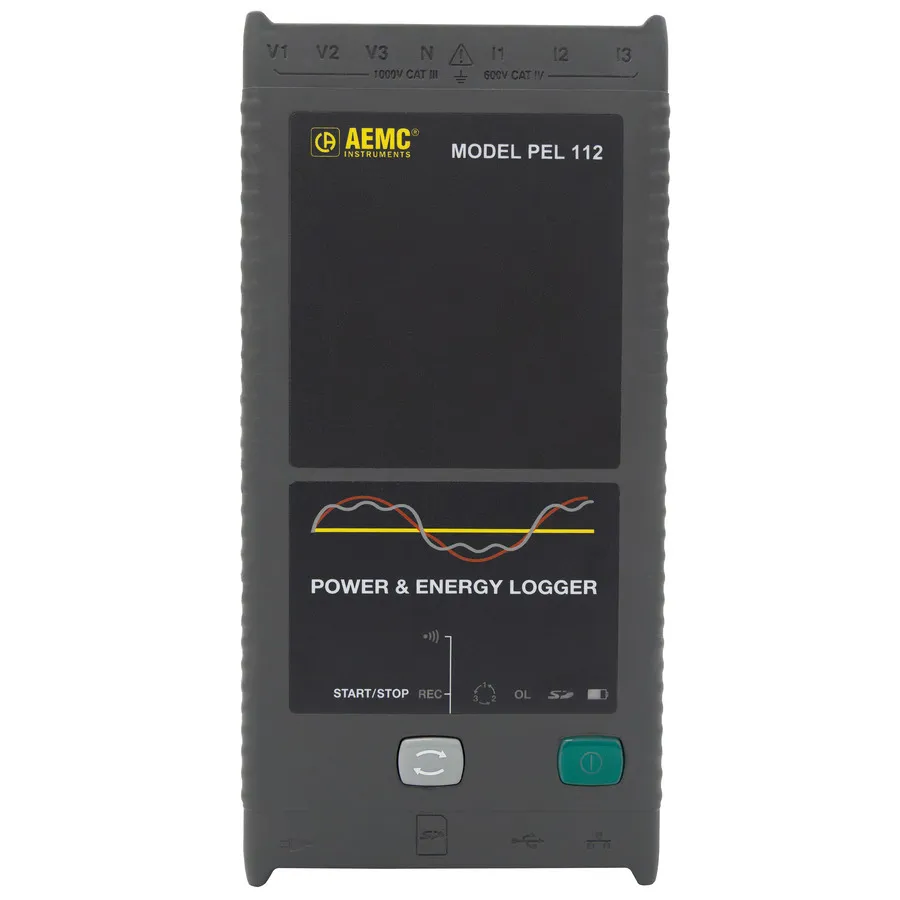 Rejestrator mocy i energii AEMC PEL 112 bez czujników