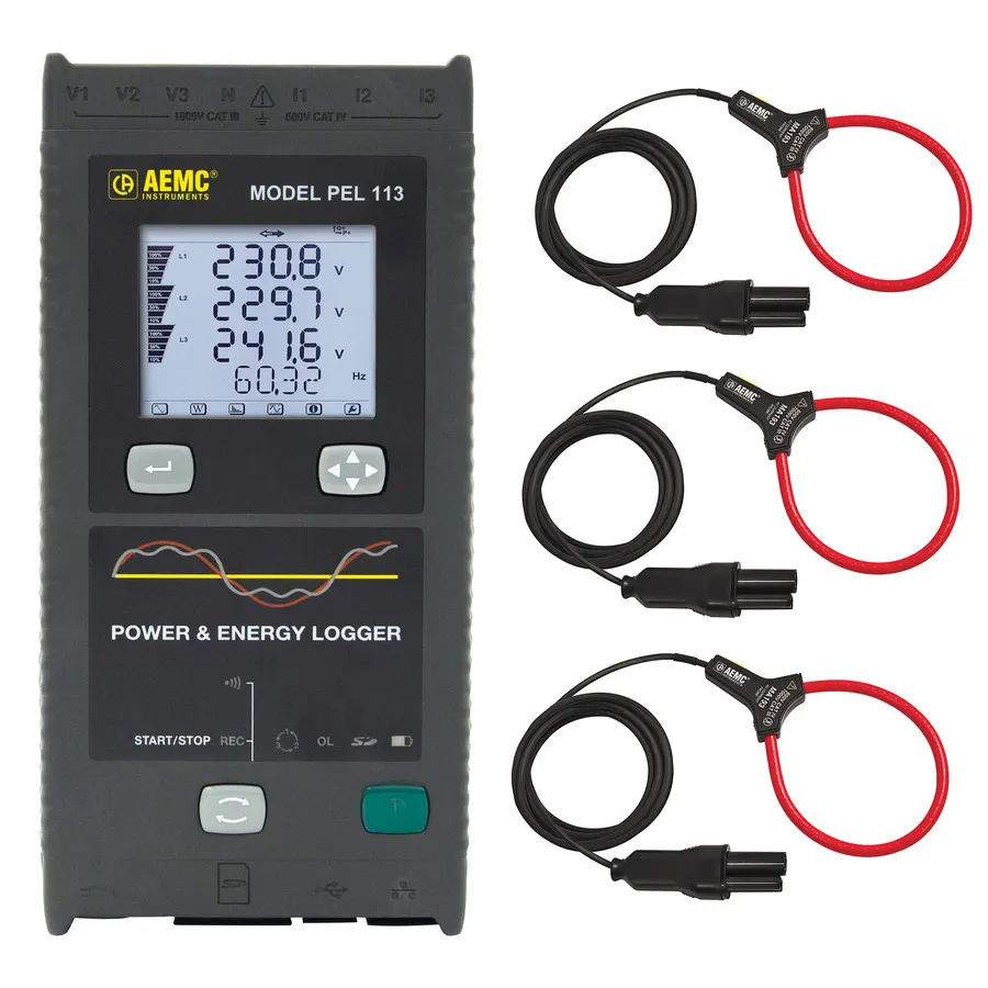 Rejestrator mocy i energii AEMC PEL 113