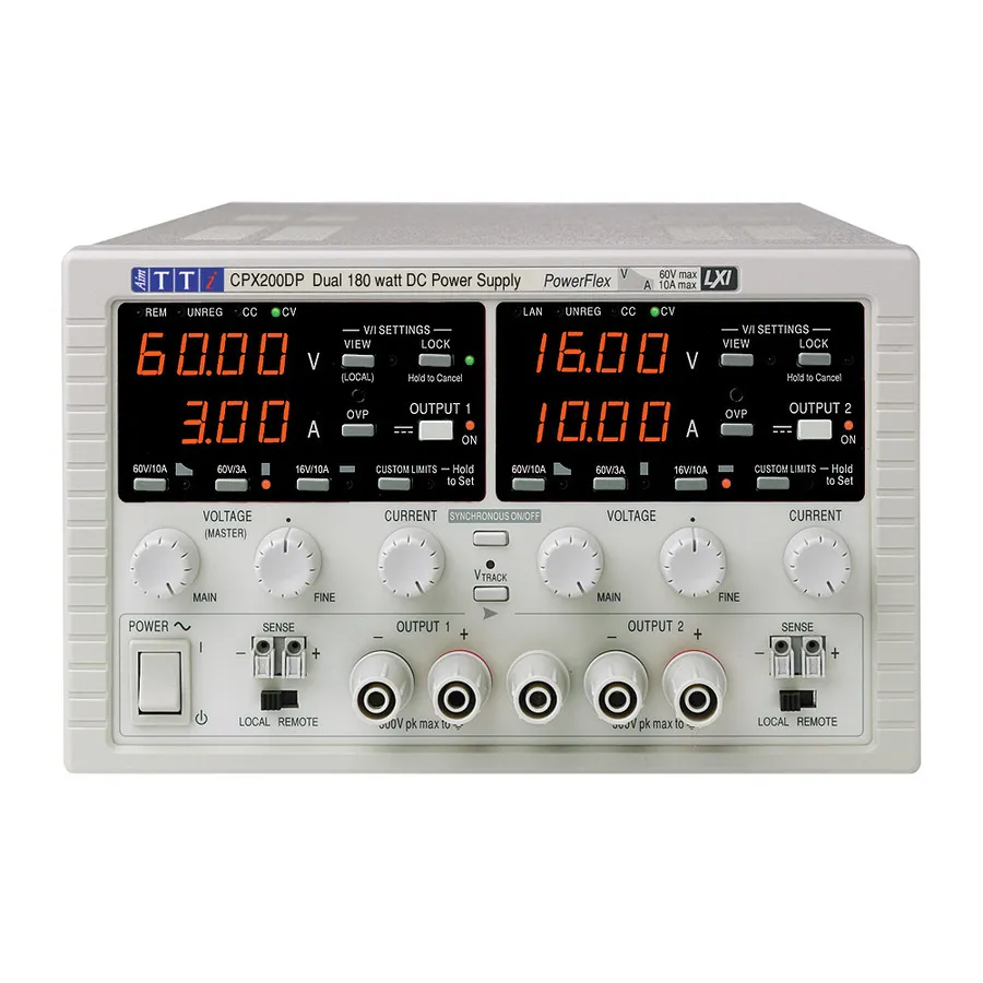 Zasilacz DC Aim TTi CPX200DP