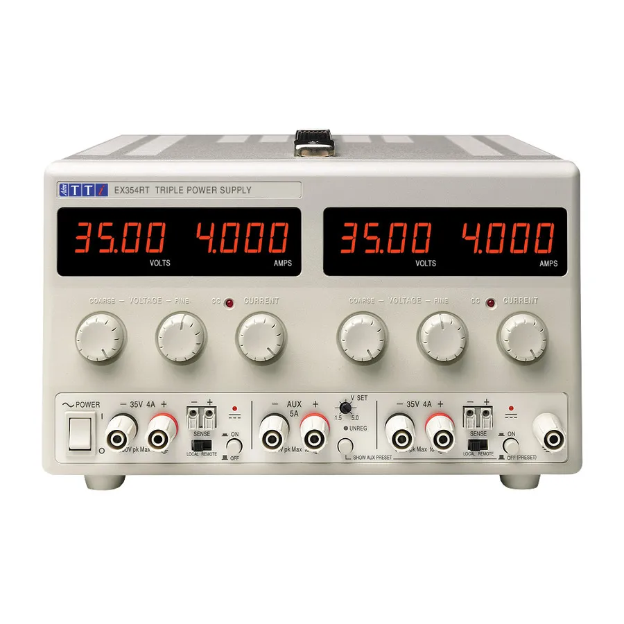 Aim TTi EX354RT Zasilacz DC z trzema wyjściami