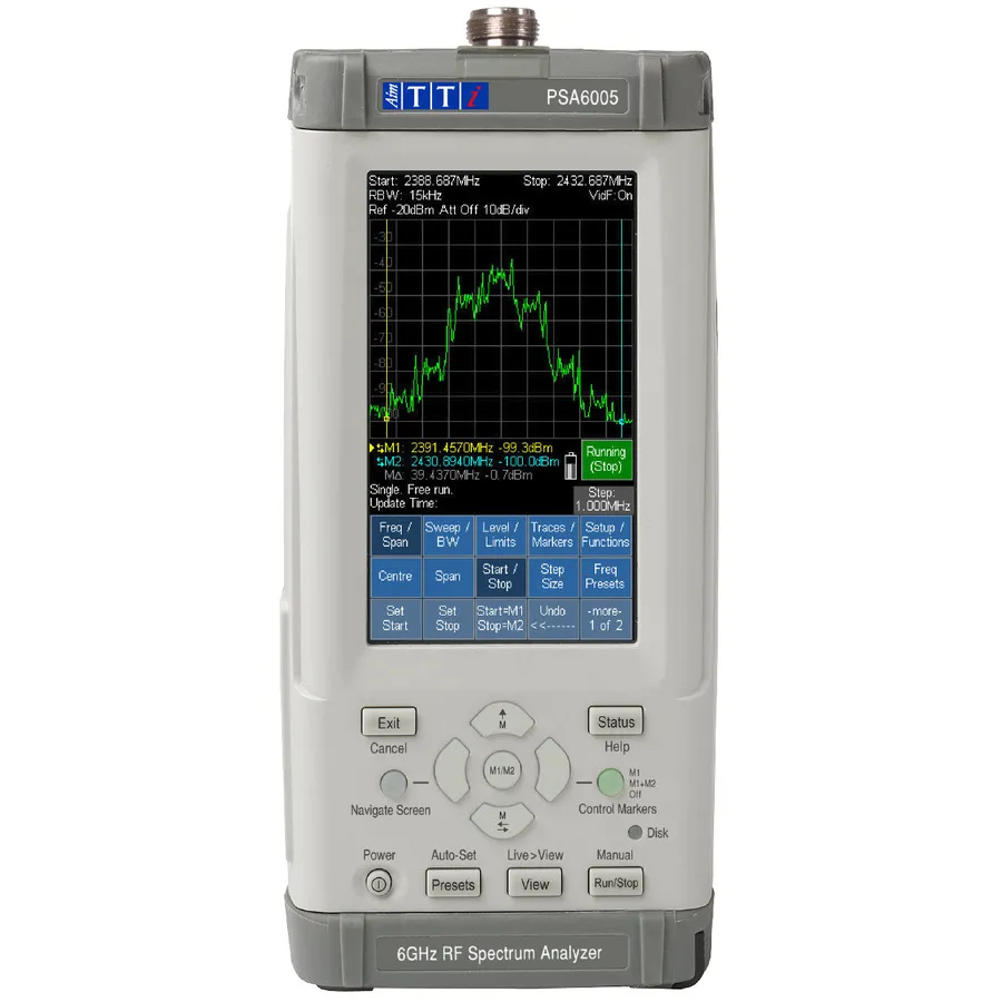 Aim TTi PSA6005 Przenośny analizator spektrum RF