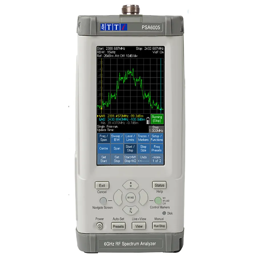 Aim TTi PSA6005USC Przenośny analizator spektrum RF