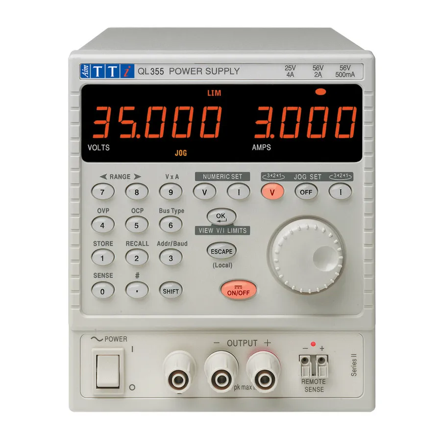 Aim TTi QL355P-G SII Zasilacz DC liniowo regulowany