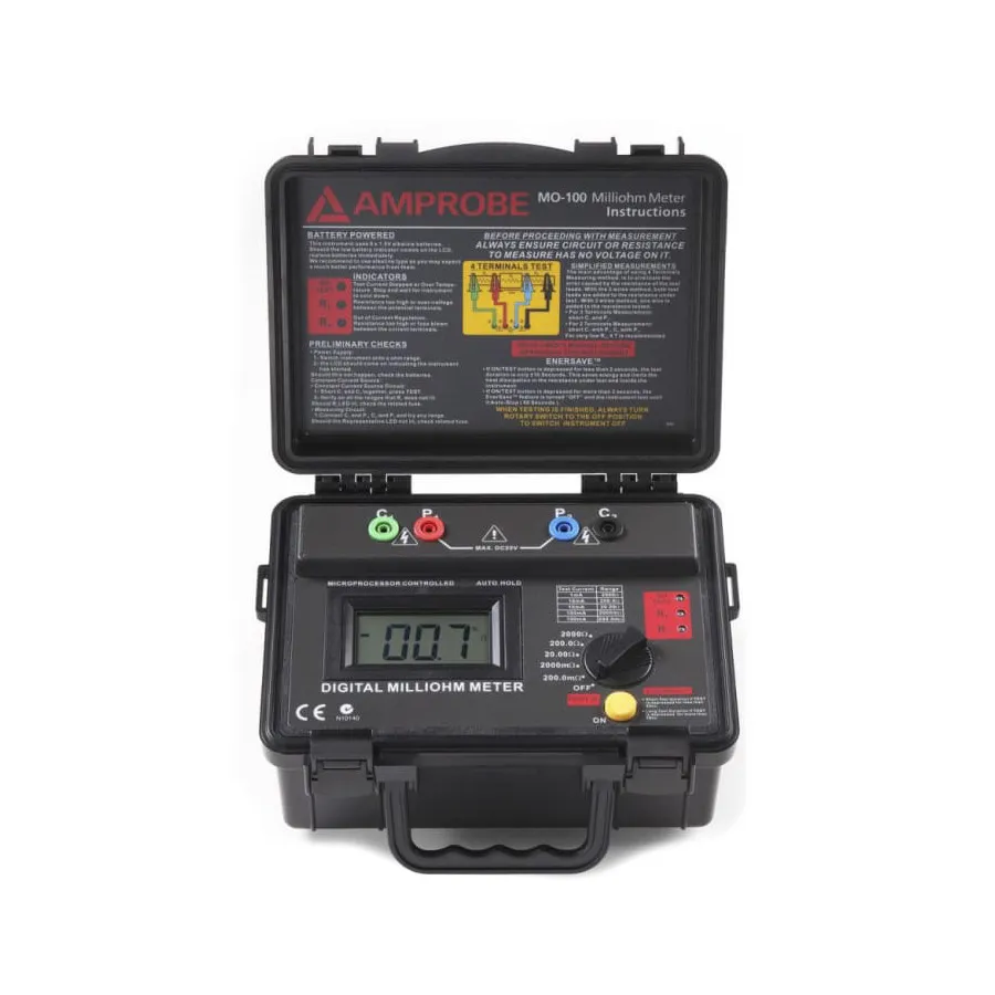 Miliohmmeter przenośny Amprobe MO-100