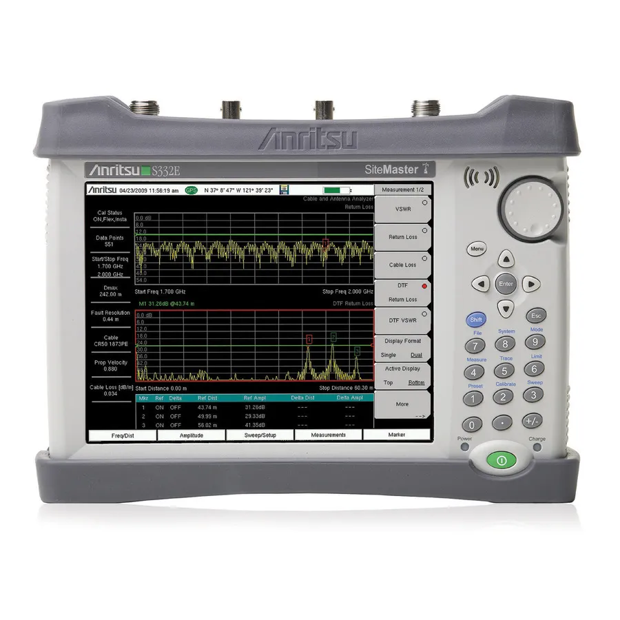 Analizator kabli i anten Anritsu S332E