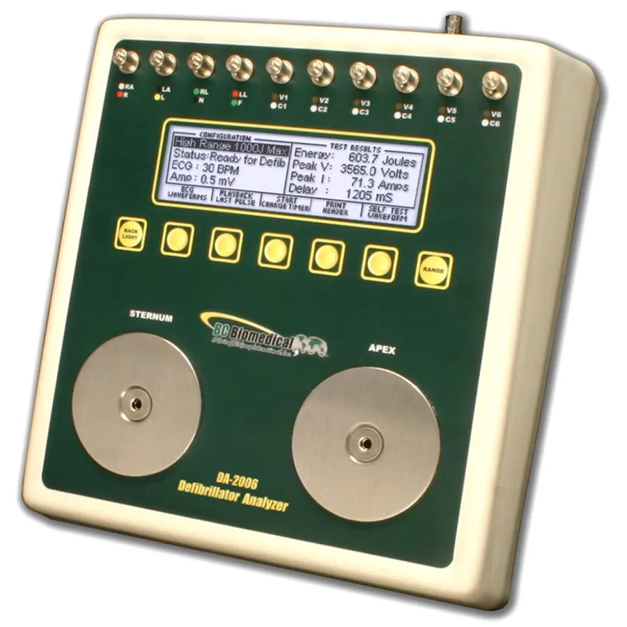 BC Biomedical DA-2006 Analizator Defibrylatora