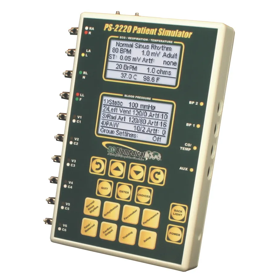 Symulator pacjenta wieloparametrowy BC Biomedical PS-2220