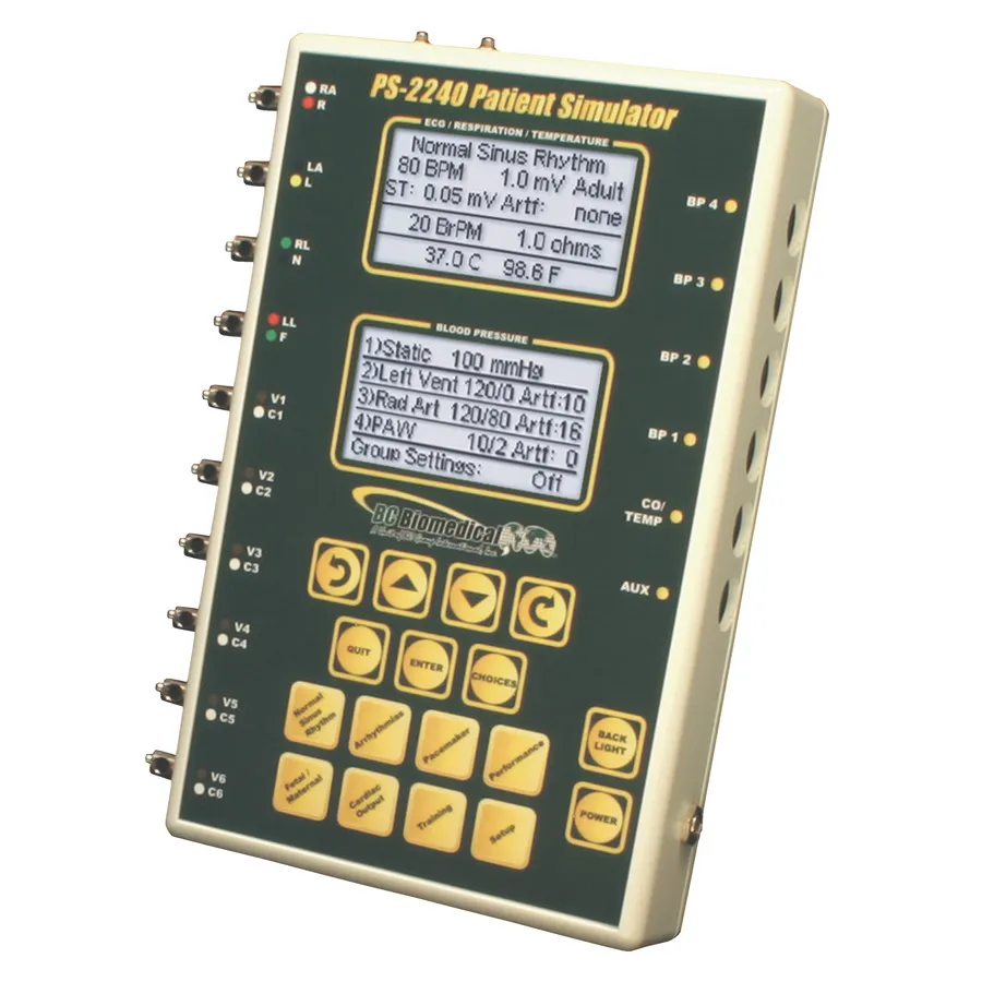 Symulator pacjenta wieloparametrowy BC Biomedical PS-2240