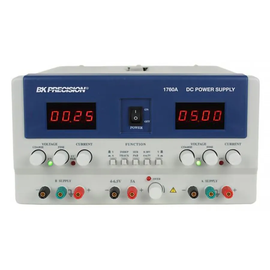 Zasilacz DC B&K Precision 1760A z trzema wyjściami