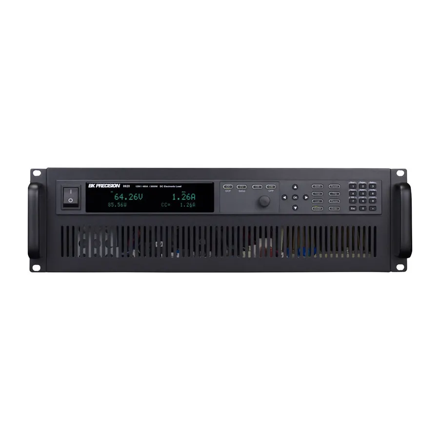 Programowalny obciążeń elektroniczny DC B&K Precision 8620