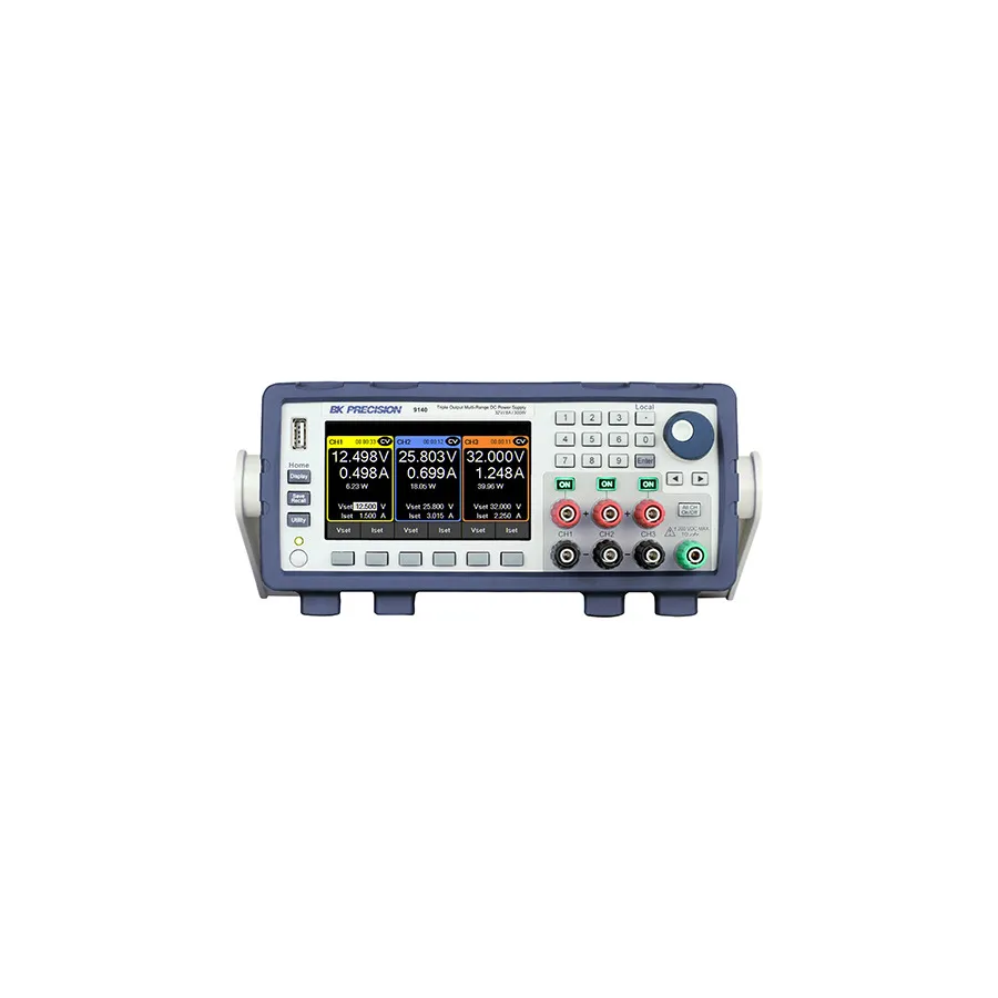 Trójwyjściowy zasilacz prądu stałego B&K Precision 9140-GPIB