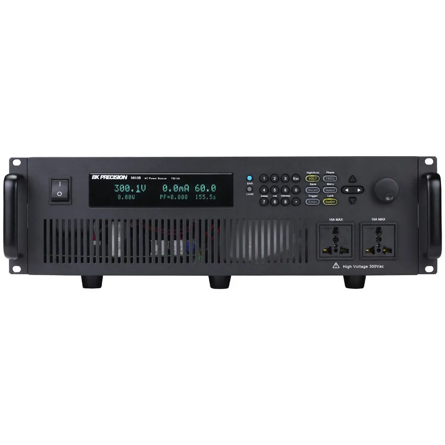 Źródło zasilania AC B&K Precision 9803B z programowaniem