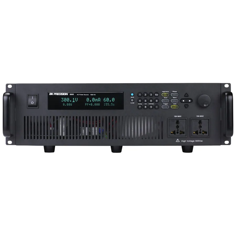 Źródło zasilania AC B&K Precision 9805 z programowaniem