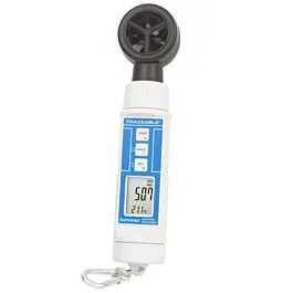 Control Company 3652 Przenośny anemometr łopatkowy Traceable z termometrem