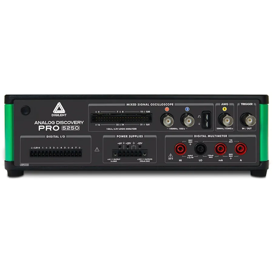 Digilent ADP5250 2-kanałowy oscyloskop mieszanych sygnałów z multimetrem