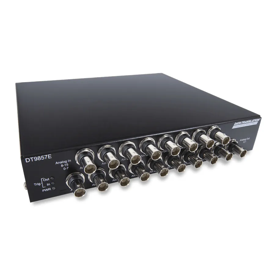 Analizator sygnałów dynamicznych Digilent DT9857E-16-XAO