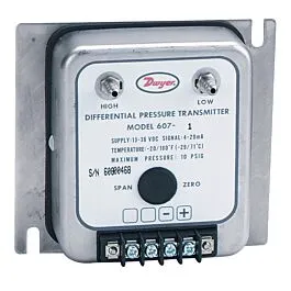 Transmiter ciśnienia różnicowego Dwyer Instruments 607-8