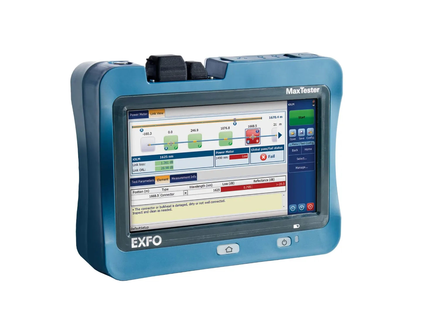 EXFO MAX-730C-SM8 OTDR