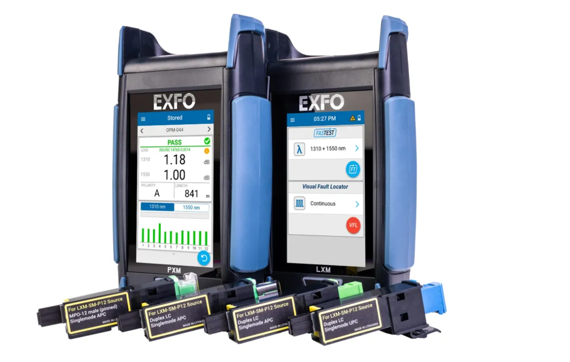 EXFO TK-XM-Q-P12-XX Tester Włókien Dupleksowych i Wielowłóknowych