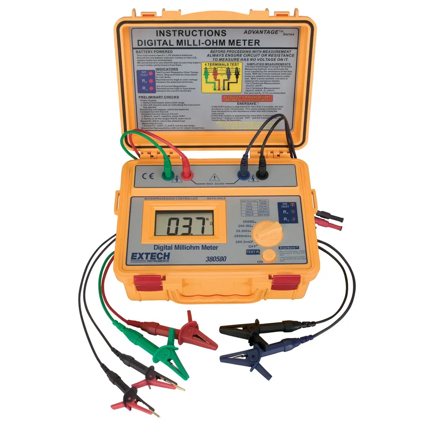 Extech 380580 Miernik Miliomowy