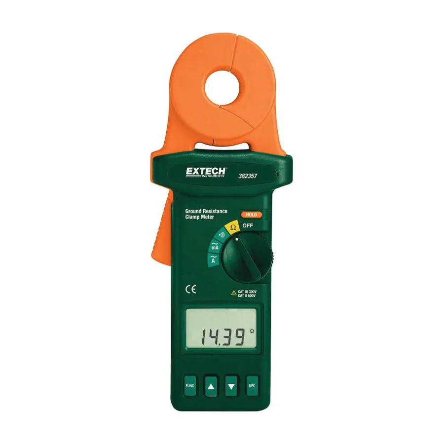 Extech 382357 Tester Uziemienia Zaciskowy