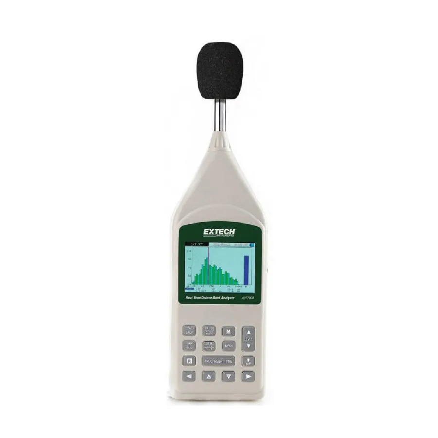 Analizator pasm oktawy w czasie rzeczywistym Extech 407790A