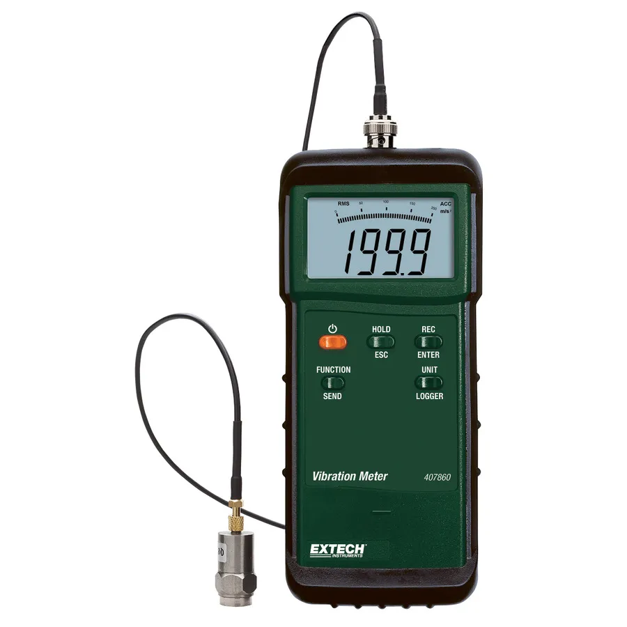 Miernik wibracji Extech 407860-NIST