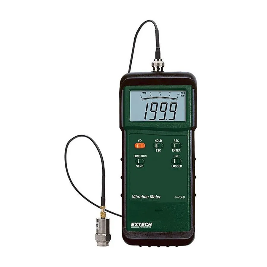 Miernik wibracji Extech 407860 do zastosowań ciężkich