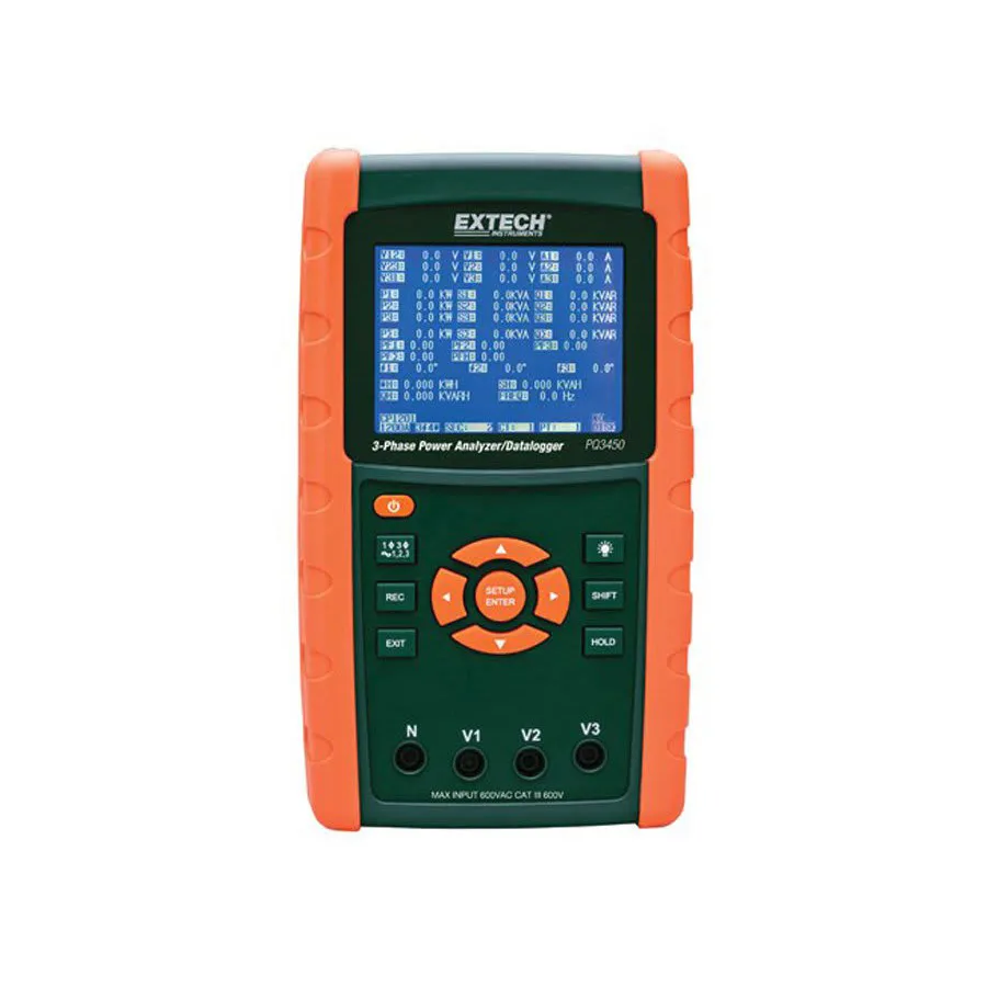Extech PQ3450 Analizator mocy/Rejestrator danych