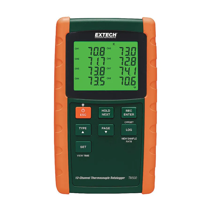 Termometr Rejestrujący Dane Extech TM500-NIST
