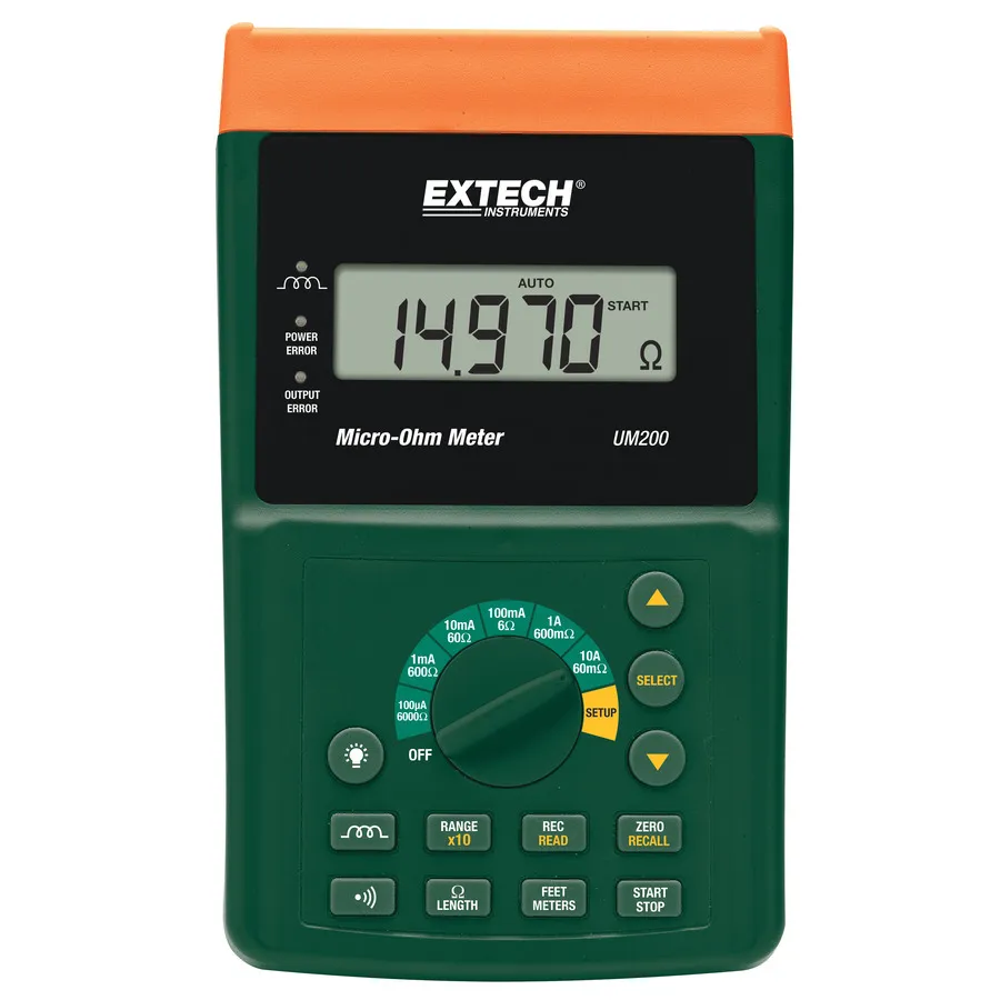 Extech UM200-NIST Miernik Mikroomowy