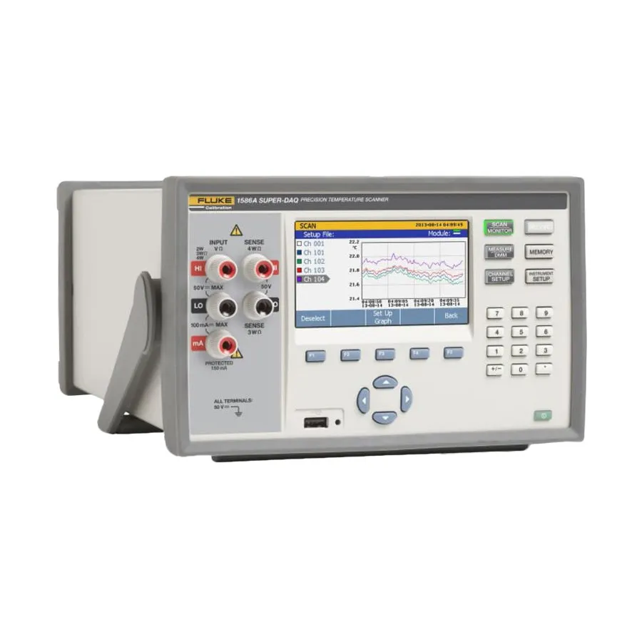 Skaner temperatury Super-DAQ Fluke 1586A/1DS 120 z modułem DAQ-STAQ