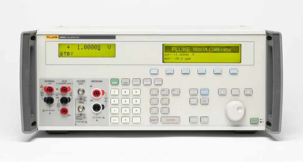 Kalibracja wieloproduktowa Fluke 5080A