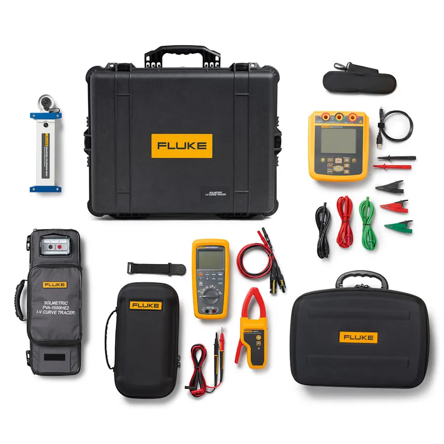 Fluke FLK-PVA-1537-283/PV Zestaw do analizy systemów fotowoltaicznych