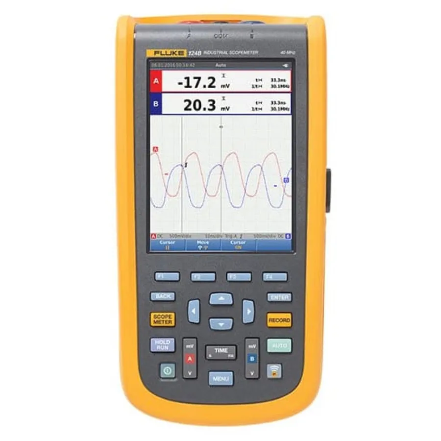 Fluke FLUKE-124B/NA Przemysłowy ScopeMeter