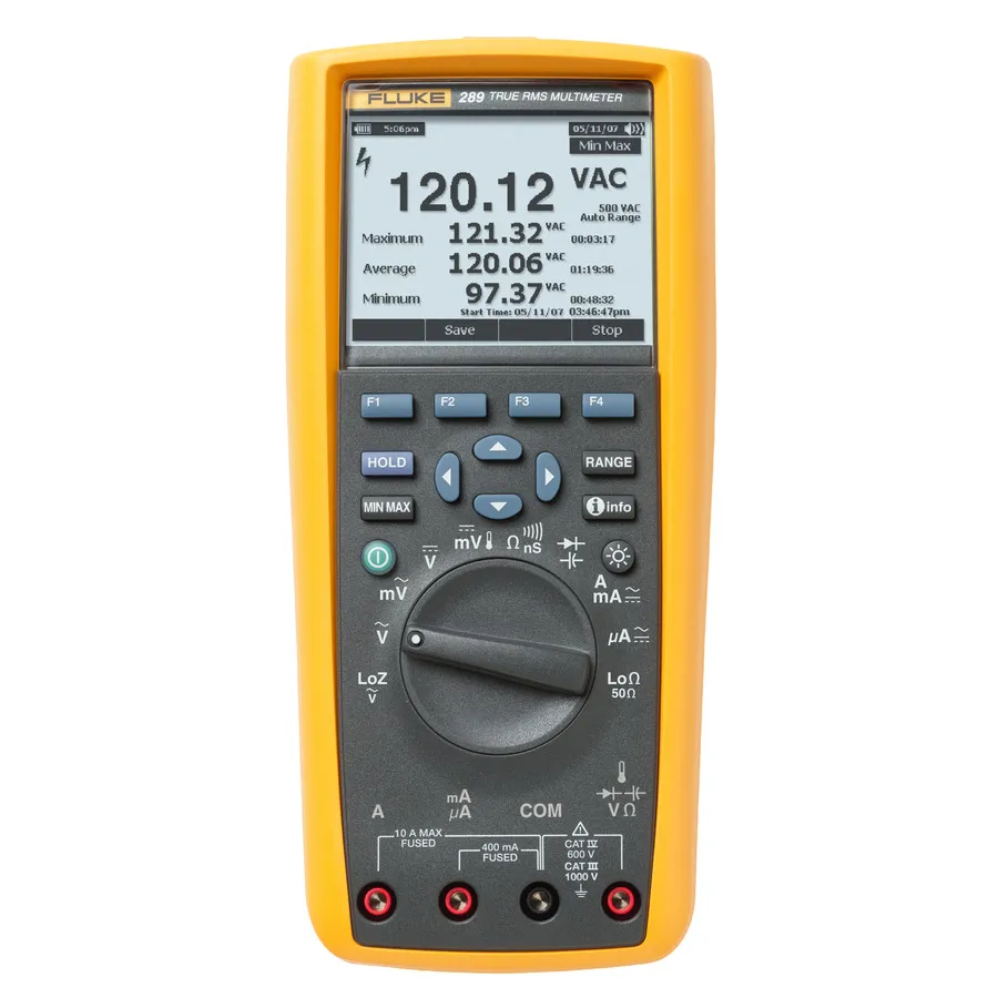 Multimetr logujący dane True-RMS Fluke FLUKE-289 CAL