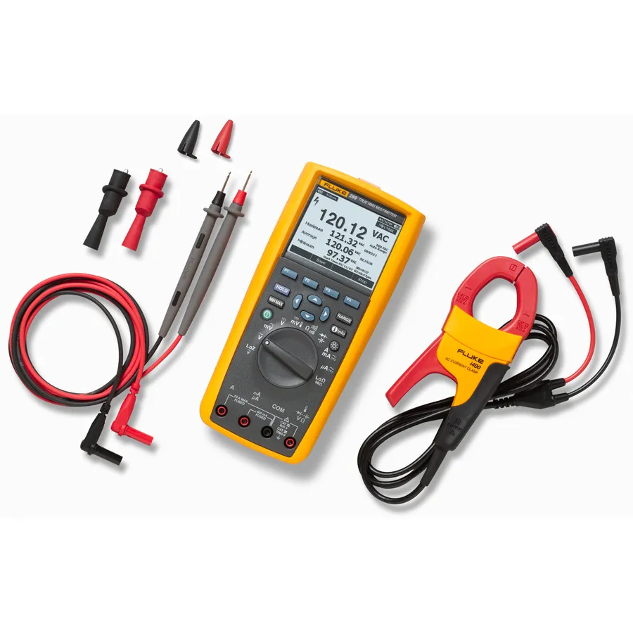 Multimetr logujący dane Fluke FLUKE-289/IMSK z przetwornicą prądu AC i400