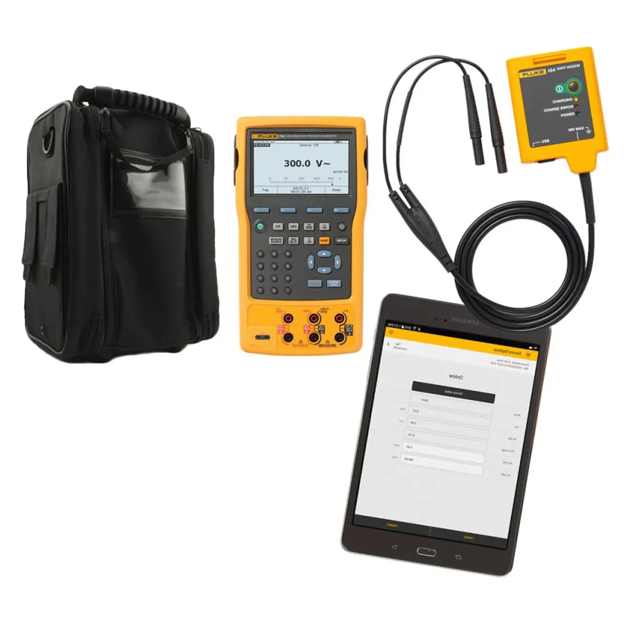 Fluke FLUKE-754/154 BU Pakiet z Kalibratorem 754, Tabletem i Modemem HART