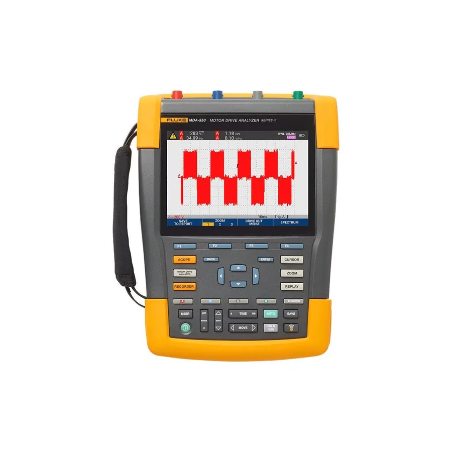Analizator napędu silnika Fluke MDA-550/FPC