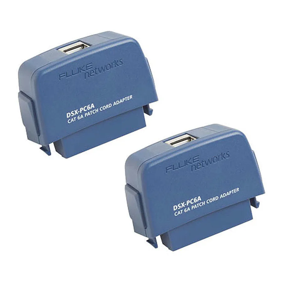 Zestaw adapterów do przewodów patch Fluke Networks DSX-PC6AS Cat 6A