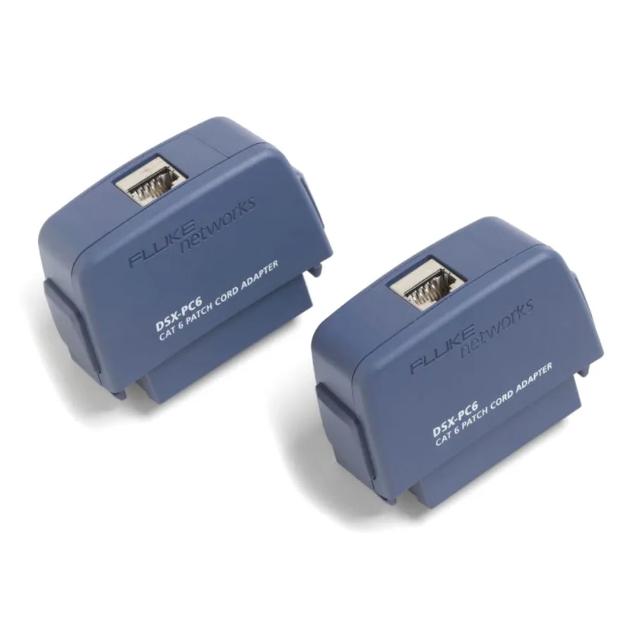 Zestaw adapterów do przewodów patch Fluke Networks DSX-PC6S Cat 6