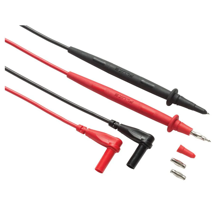 Zestaw sond 2/4 mm i przewodów testowych silikonowych Fluke TL76