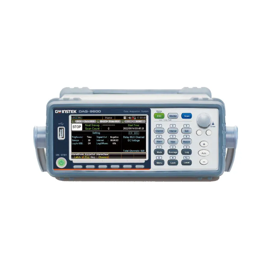 GW Instek DAQ-9600 Główna jednostka modułowego systemu akwizycji danych